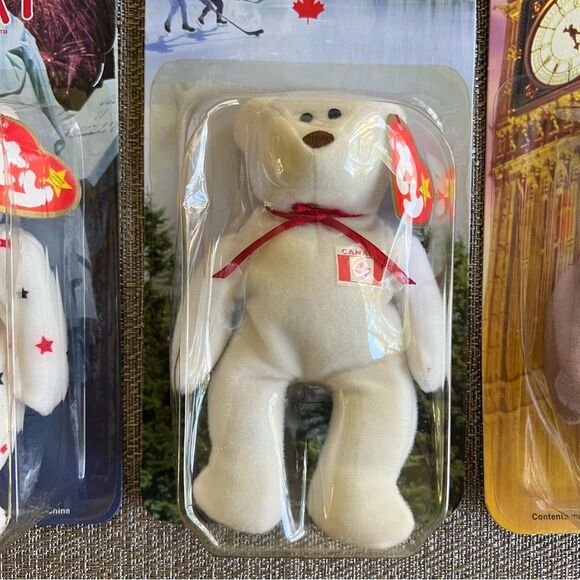 Ty McDonalds International Bears Collection set of 4 1999 - Picture 13 of 14
